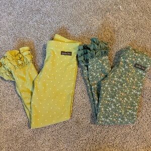 Matilda Jane ruffle Leggings (two)